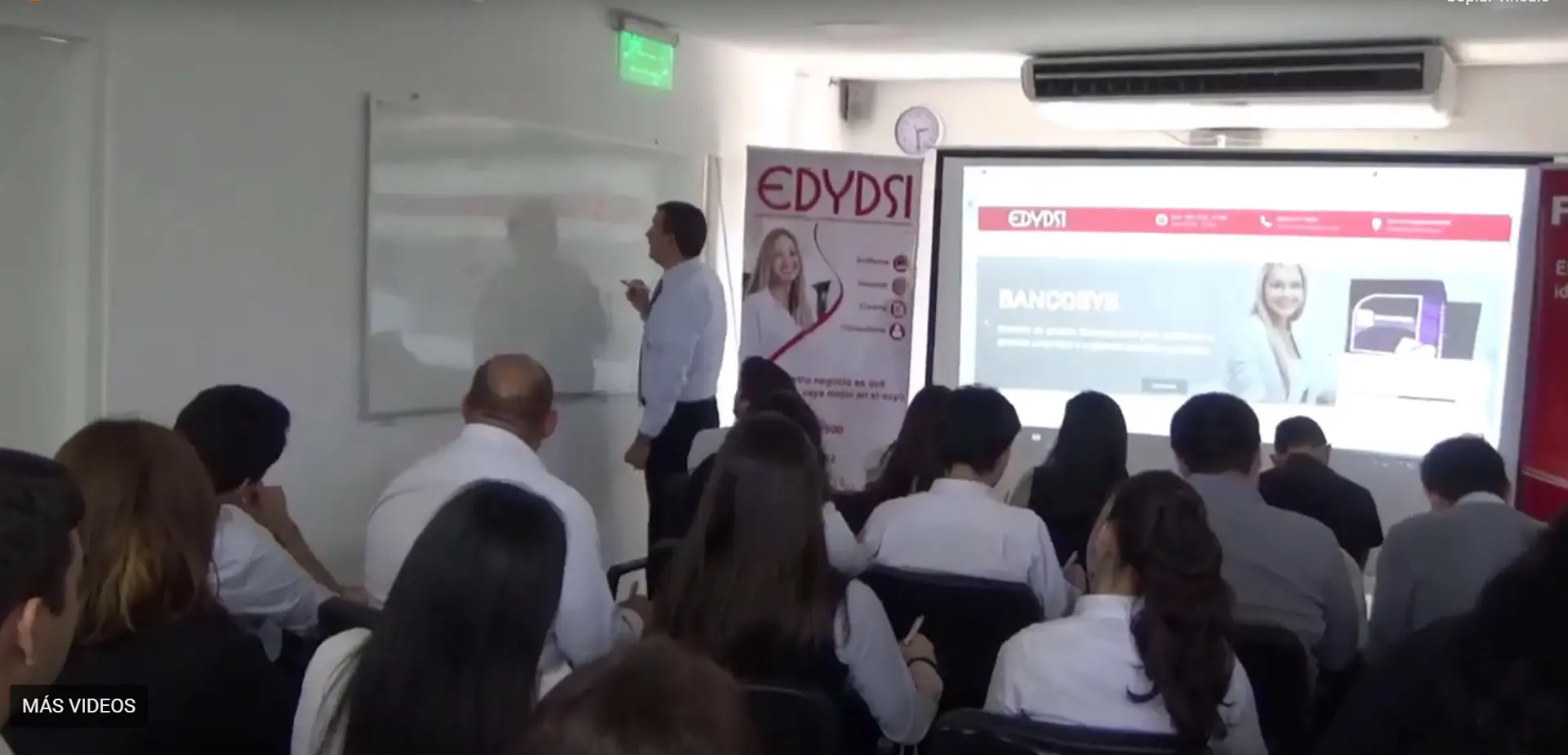 Capacitación a clientes de EDYDSI