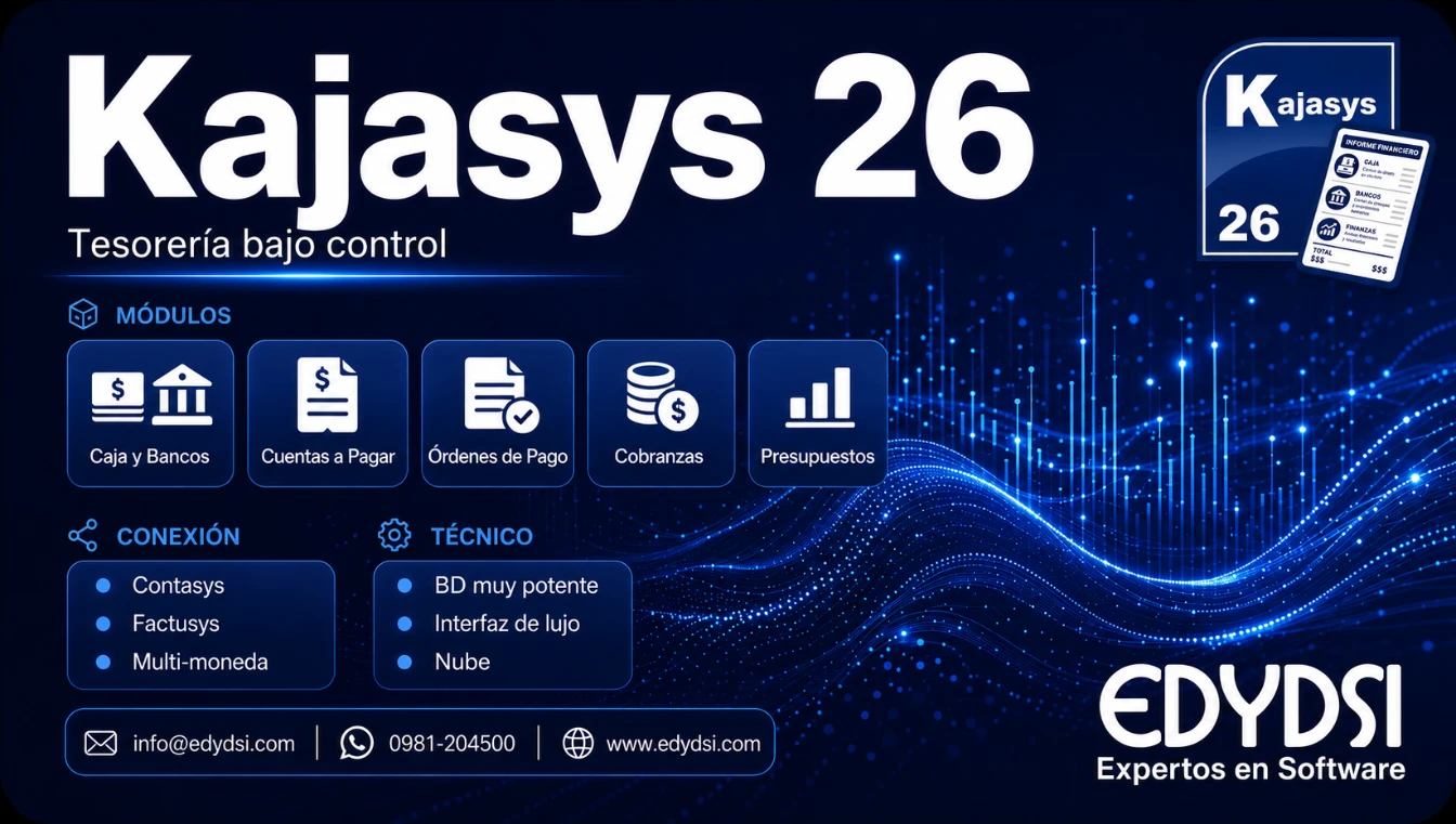 KAJASYS 26 - Tesorería bajo control