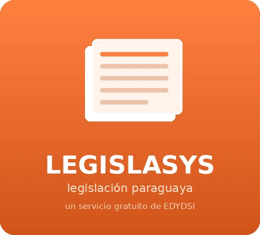 LEGISLASYS, el archivo de legislación paraguaya de EDYDSI