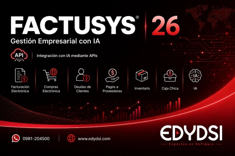 FACTUSYS 26 · Gestión comercial y facturación electrónica